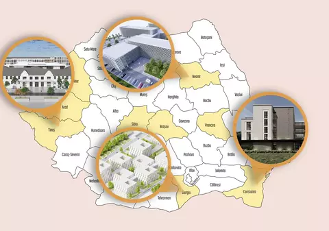 Ce spitale noi vor fi construite în România în următorii ani și cum vor arăta. De la Constanța la Brașov și de la Oradea la Piatra Neamț
