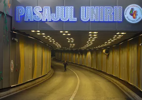 O nouă problemă în Pasajul Unirii. Iluminatul a fost oprit câteva ore, în timpul nopții