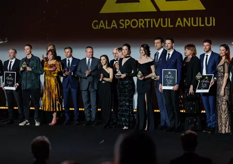 David Popovici și Simona Radiș, desemnați sportivii anului 2022 în cadrul galei organizate de Ministerul Sportului. FOTO