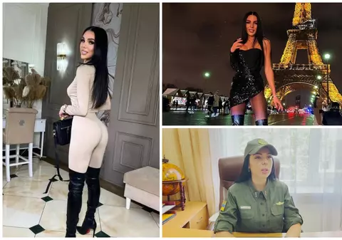 Scandal cu tânăra ofițer de presă al grănicerilor ucraineni care s-a lăudat cu Revelionul de lux petrecut la Paris
