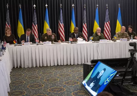 Țările cu tancuri Leopard 2 de fabricație germană s-au întâlnit separat, în marja summitului de la Ramstein. Ce au discutat acestea