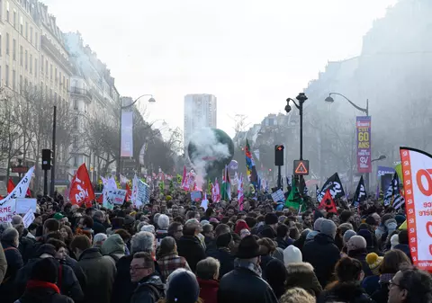 MAE, atenţionare de călătorie pentru Franţa: Circulaţie perturbată din cauza grevei generale