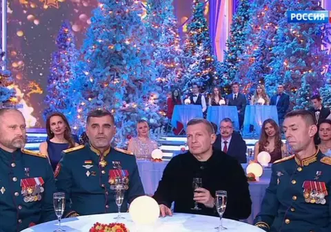 În programul de Revelion la cel mai urmărit post TV din Rusia s-au spus glume despre lipsa căldurii în casele din Ucraina