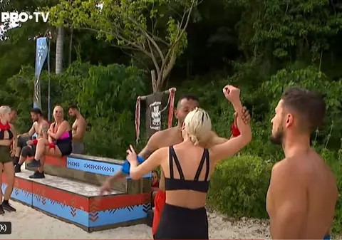 Concurenții de la Survivor România 2023, la un pas de bătaie. Spiritele s-au încins între Faimoși și Războinici