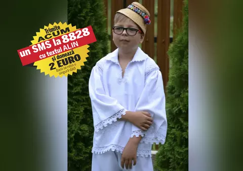 Operat de două ori pe creier, Alin are nevoie de 4.500 de euro pentru investigații medicale în Turcia. Ca să poată fi salvat, băiatul trebuie să urmeze proceduri de lungă durată