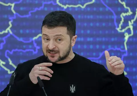 Zelenski anunță, după întâlnirea istorică de la Kiev, că este „posibil” ca discuţiile pentru aderarea Ucrainei la UE să înceapă anul acesta