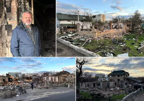 INTERVIU EXCLUSIV. Avertismentul primarului din Bucea, simbolul suferinței civililor, către români: „Dacă nu vom opri Rusia aici, ea va veni peste voi”