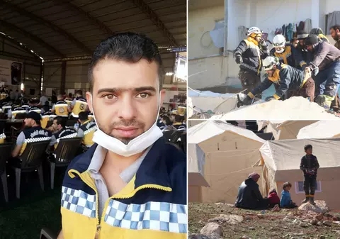 EXCLUSIV. Disperarea unui voluntar al Căștilor Albe din Siria, în fața operațiunilor de căutare după cutremur: „Lucrăm cu mâinile goale și cu echipamente primitive”