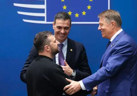 Mesajul transmis de Klaus Iohannis după întâlnirea cu Volodimir Zelenski de la Bruxelles