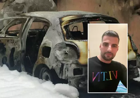 Un fost polițist român e căutat în Italia, unde a dat foc mașinii fostei iubite, româncă și ea: „Alege cum vrei să mori!”