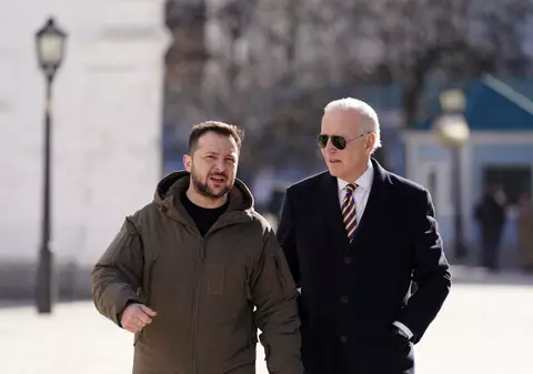 SUA au informat Rusia despre vizita lui Joe Biden la Kiev, cu câteva ore înainte de plecarea de la Casa Albă a liderului american