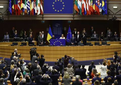 Declarație comună a liderilor UE în ajunul unui an de război: „Ne vom asigura că Ucraina triumfă”