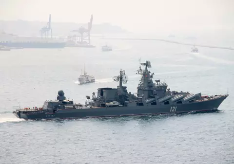 Ucrainenii vor expune artefacte de pe „Moskva”, la un an de la scufundarea crucișătorului rusesc în Marea Neagră