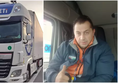 Povestea șoferului român de TIR care a salvat de la moarte fetița unor români, în Italia: „Mami, nu știam că Iron man lucrează pe camion”