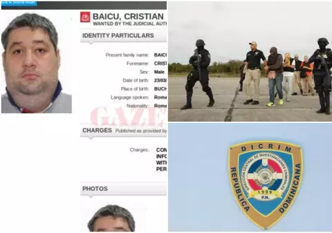 Românul Cristian Baicu, zis Piedone, capturat de Interpol în Republica Dominicană. Era căutat de 9 ani, de când a fost condamnat cu executare