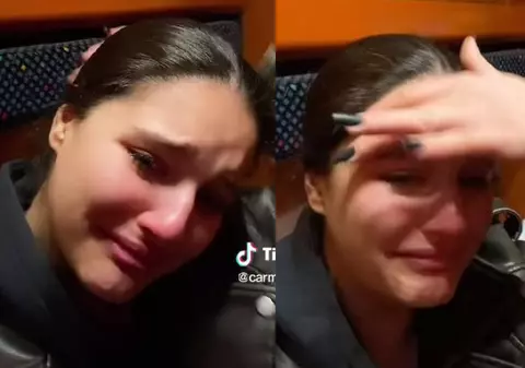 Carmina, fiica lui Liviu Vârciu, a izbucnit în lacrimi: „Trec uneori prin niște stări foarte nașpa ale vieții mele”