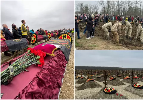 Cel mai mare cimitir pentru mercenarii Wagner morți pe frontul din Ucraina: „E greșit să facem dintr-o stațiune o groapă comună”