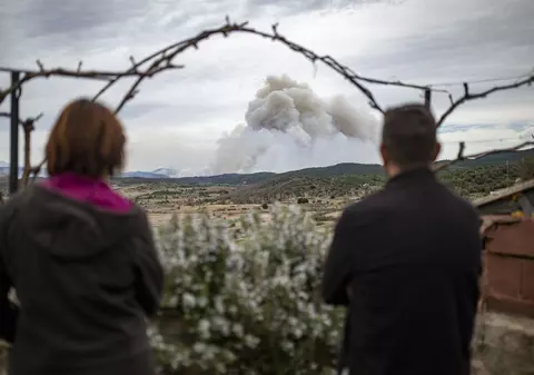 Spania se confruntă cu primul incendiu major de vegetație din acest an. Peste 3.000 de hectare de pădure sunt afectate