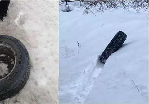 Un microbuz școlar a rămas fără două roți, în mers, la Suceava. Poliția face verificări