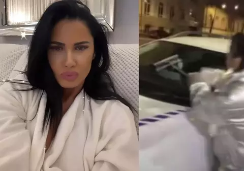 Oana Zăvoranu, filmată în timp ce spăla parbrize și a primit 5 lei. În ce situație a ajuns actrița