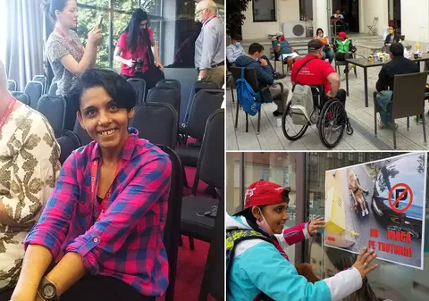 PORTRET. „Mi-e frică de întuneric”. Povestea Elisabetei Moldovan, de la verdictul medicilor că e inaptă de muncă până la ce le oferă azi persoanelor cu probleme