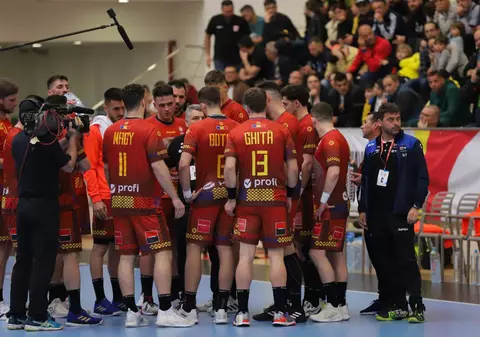 Naționala masculină de handbal a pierdut cu Ucraina, dar s-a calificat la Campionatul European după 28 de ani