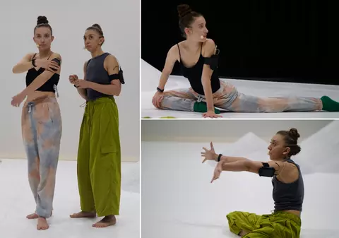 VIDEOREPORTAJ. Un spectacol de dans despre bacteriile din corp, în care artistele performează nud: „E ca atunci când te duci la doctor”