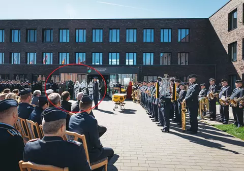 Darth Vader, invitat de armata germană la o ceremonie. Evenimentul a devenit ținta glumelor, criticilor și aluziilor la regimul nazist