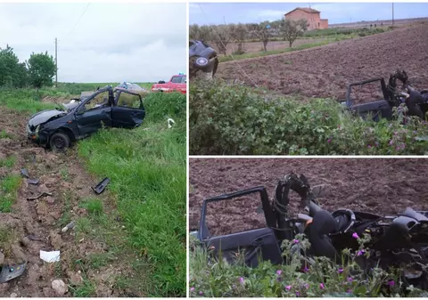 Mașina în care erau doi tineri români s-a rupt în două, pe o șosea din Italia, în prima zi de Paște. Darius și Daniel au murit pe loc