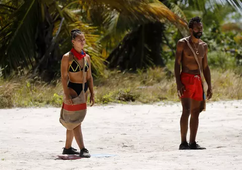 Primele confruntări între băieți și fete la Survivor România 2023: „I-am dat la temelie pe traseu”. Ștefania l-a învins pe Kamara