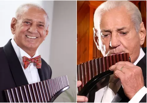 Maestrul Gheorghe Zamfir este însurat cu o femeie cu 44 de ani mai tânără. Cum arată aceasta și cu ce se ocupă