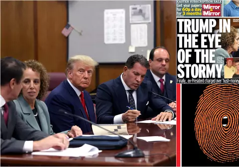 „Trump, în boxa acuzaților”. Primele pagini ale ziarelor internaționale, dedicate fostului președinte american, pus sub acuzare