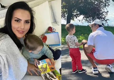 Băiețelul lui Ștefan Bănică jr și al Laviniei Pîrva a împlinit 4 ani. Cum arată Alexandru în cea mai recentă poză