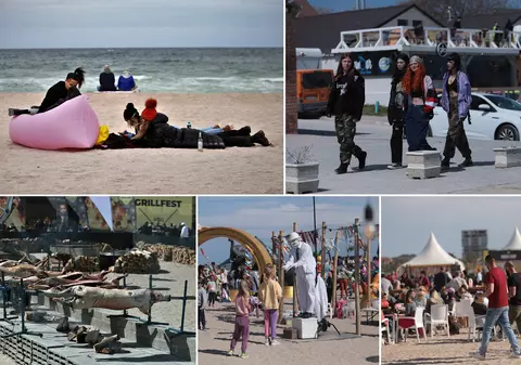 REPORTAJ. Cum a arătat litoralul românesc în minivacanța de 1 Mai: între muzeul spiritului vamaiot și expoziția de grătare organizată de Primăria Constanța