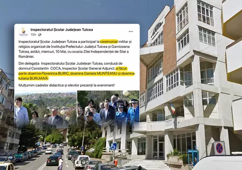 Doamnele „a făcut”. De Ziua Independenței, Inspectoratul Școlar Județean Tulcea a dat un comunicat cu greșeli de gramatică