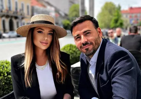 Andreea Roșca, iubita lui Adi Cristea, primele declarații despre relația lor. „Suntem liniștiți la Cluj, ne iubim”