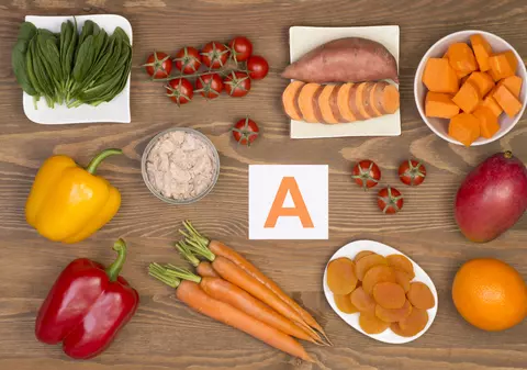 Fructe și legume bogate în betacaroten