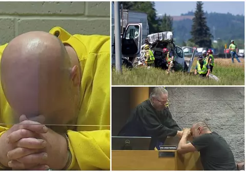 Șapte morți într-un accident provocat de un șofer de TIR care mai fusese arestat de 17 ori și condamnat de 9 ori, în Statele Unite