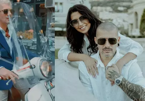 Vali Bărbulescu, fost concurent la Ferma, s-a căsătorit civil. Ce ținută a purtat soția lui, Maria Andreea