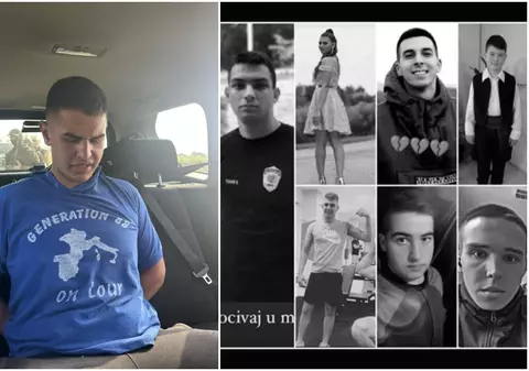 O fată și șapte băieți sunt oamenii uciși de tânărul de 21 de ani care a tras cu un Kalashnikov până a rămas fără gloanțe, în Serbia