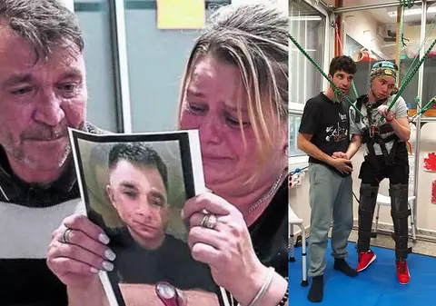 Alexandru, un tânăr român stabilit în Spania, s-a trezit din comă după doi ani. „Ziua în care l-am văzut stând din nou în picioare”