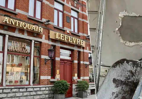 Trei români au furat genți de lux de 200.000 de euro printr-o gaură în peretele unui anticariat din Belgia și le-au scos la vânzare pe site-uri din țară