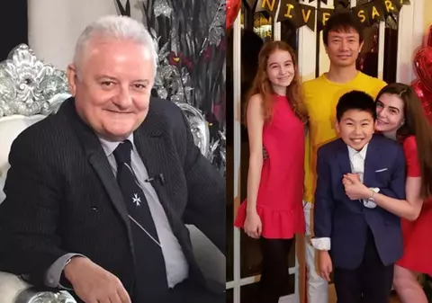 Irinel Columbeanu a plecat în America să își vadă fiica. Mr. Pink, iubitul Monicăi Gabor, i-a plătit deplasarea