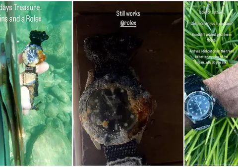 Un ceas rar Rolex a fost găsit pe fundul Oceanului Pacific și funcționează