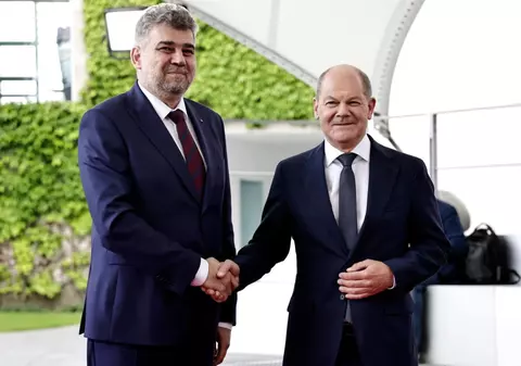 Marcel Ciolacu, la Berlin: „Pe teritoriul României trebuie să existe trupe germane permanente”