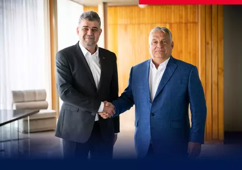 Premierul Ciolacu s-a întâlnit cu Viktor Orban, înainte ca acesta să vorbească la Tușnad. Anul trecut, Ciolacu a spus că prim-ministrul ungar a avut un discurs „jignitor” la adresa românilor