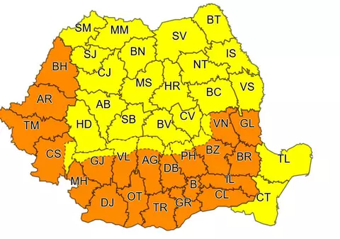 România, sub alertă de caniculă. Temperaturi de aproape 40 de grade în întreaga țară