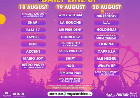 Trei zile de muzică bună și de artiști memorabili la Râmnicu Vâlcea! Cum arată daily line-up-ul pentru a doua ediție We Love Music Festival !