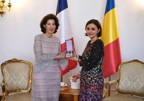 Laurence Auer și-a terminat mandatul de ambasador al Franței în România. Cine o va înlocui