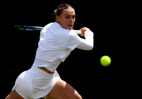 Ana Bogdan a reușit prima mare surpriză la Wimbledon 2023. A eliminat-o pe Liudmila Samsonova, favorita numărul 15